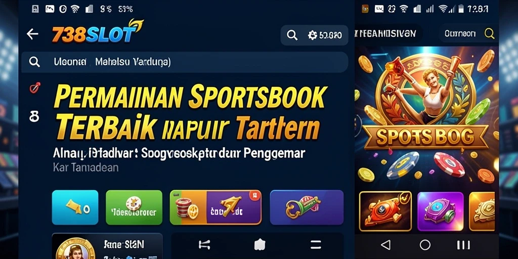 Tampilan gameplay 738SLOT yang menegangkan dan interaktif.