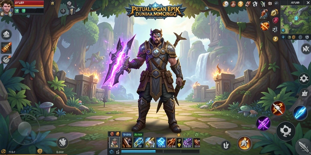 Screenshot dari gameplay AYU89 yang mendebarkan dan mendetail.
