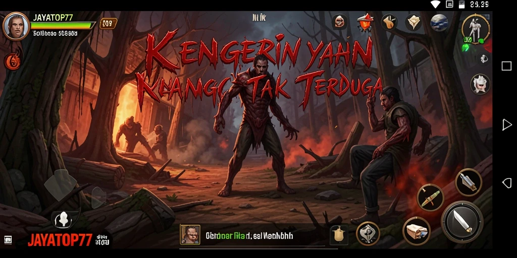 Tampilan gameplay JAYATOP77 yang menghantui dan mencekam.