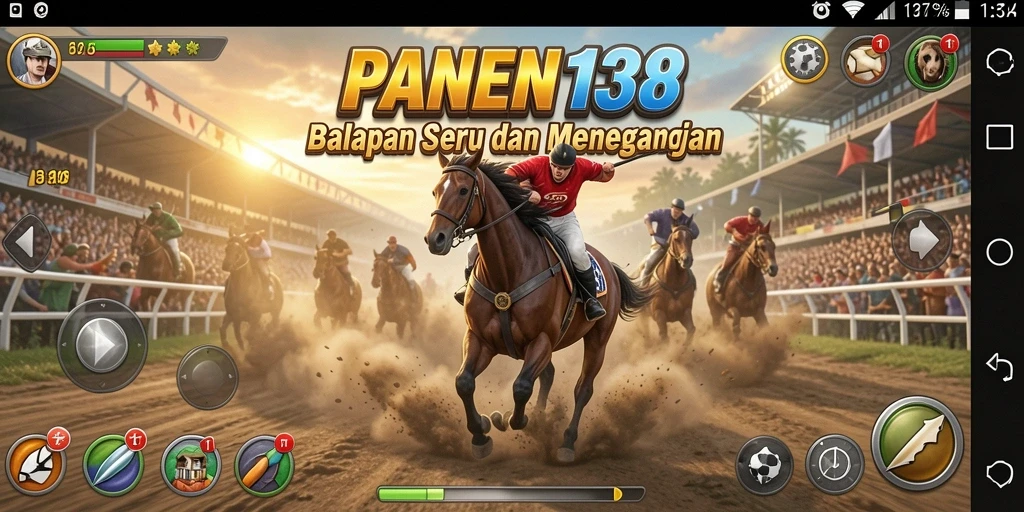Gameplay seru dalam balapan mobil di PANEN138.