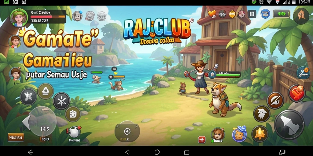 Screenshot gameplay RAJACLUB menampilkan tantangan yang menyenangkan.