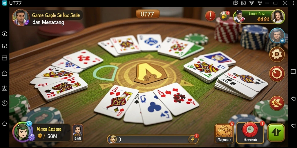 Tampilan gameplay UT77 yang menarik dan seru.